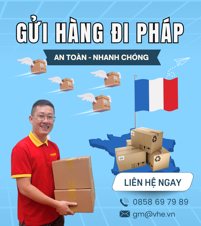 Gửi hàng đi Pháp