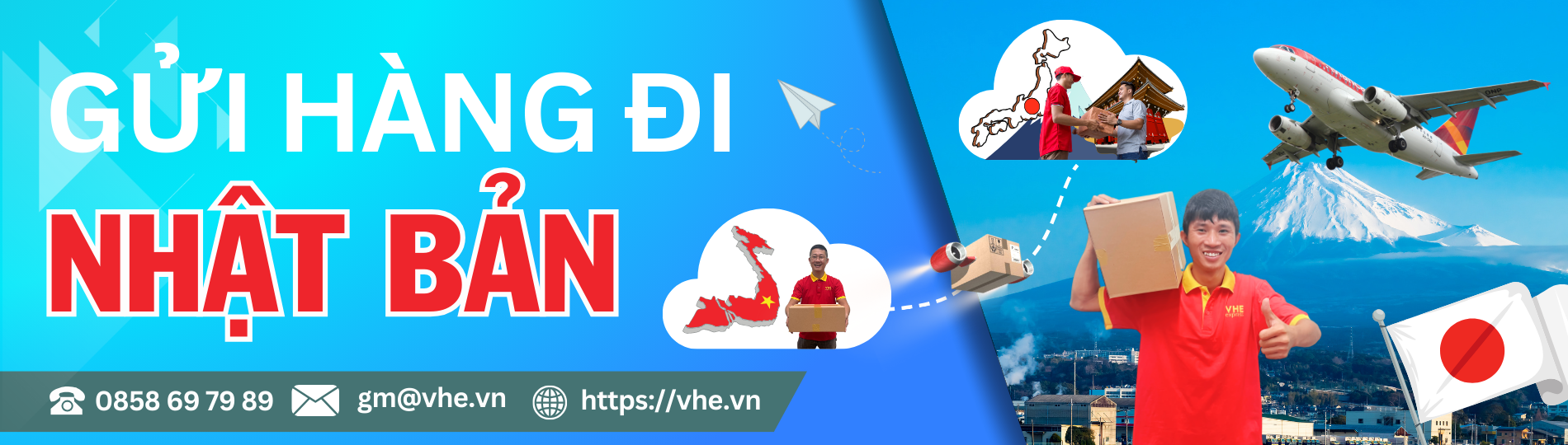 Gửi hàng đi Nhật Bản giá rẻ