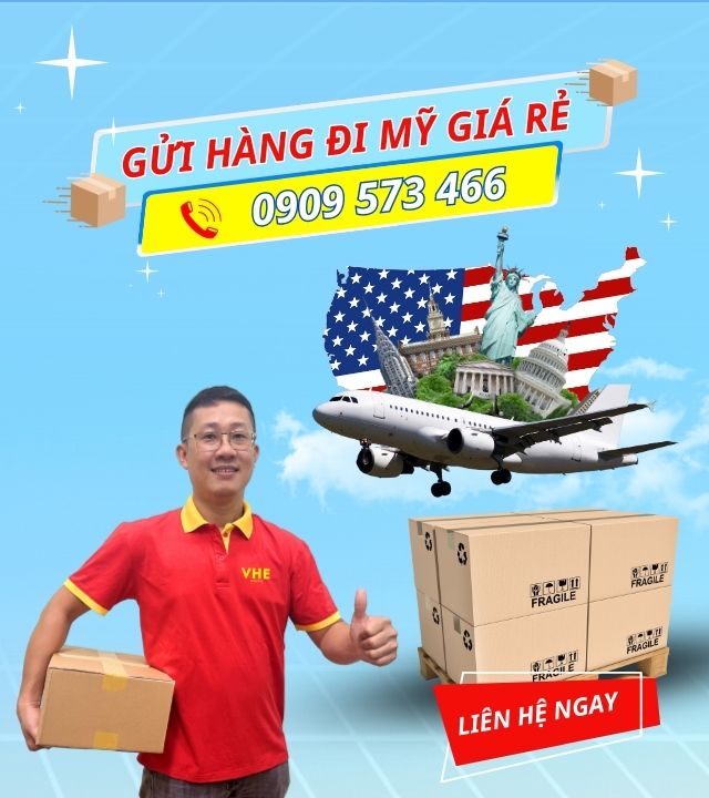 Gửi hàng đi Mỹ giá rẻ tại TPHCM