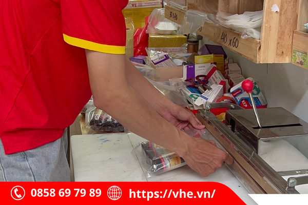 Hút chân không hàng hóa