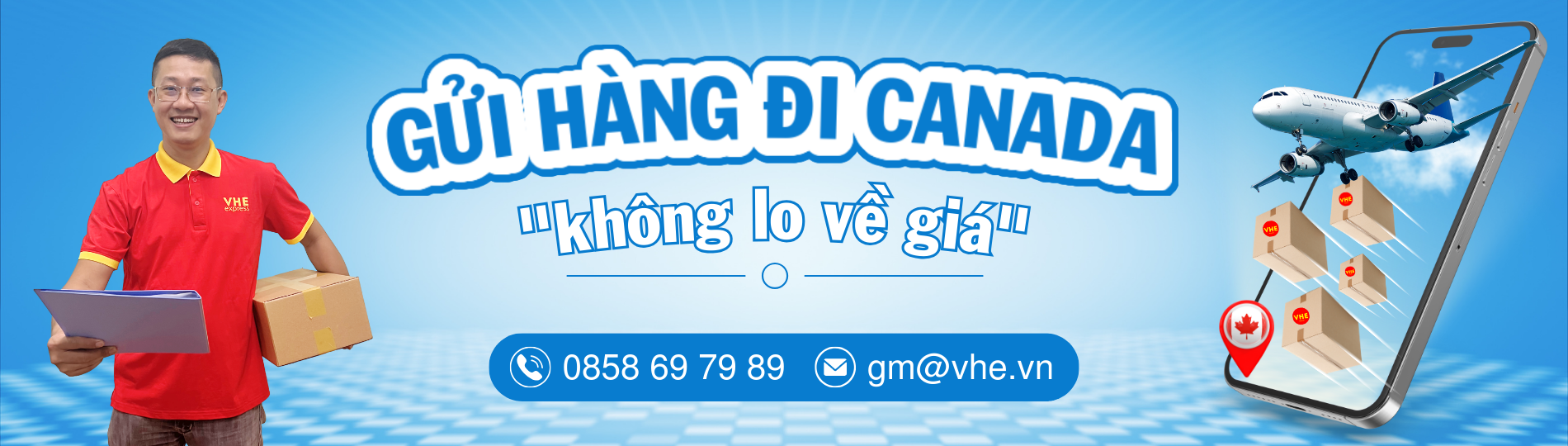 Gửi hàng đi Canada giá rẻ
