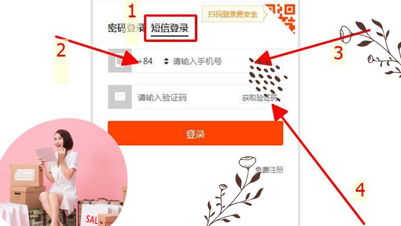 cách đăng nhập Taobao trên điện thoại