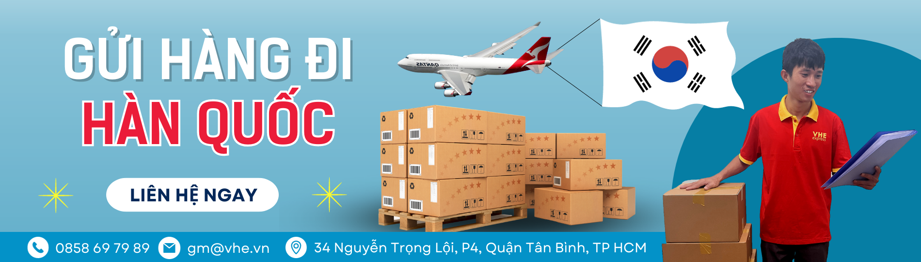 Gửi hàng đi Hàn Quốc