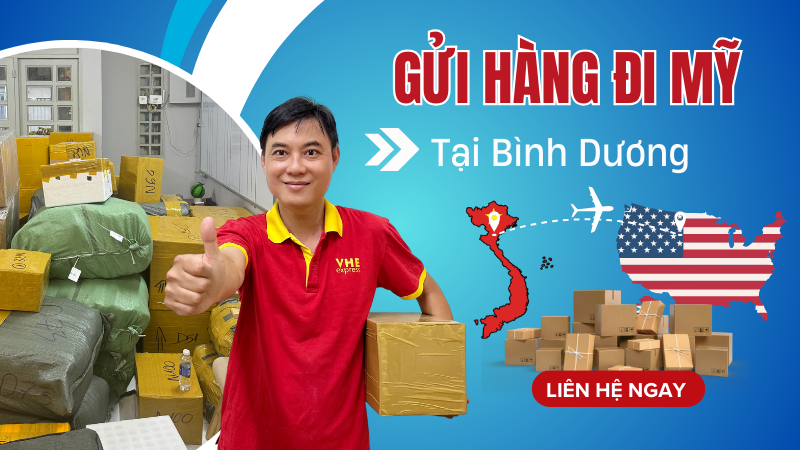 gửi hàng đi Mỹ tại Bình Dương