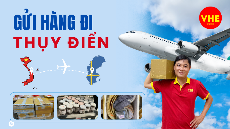 Gửi hàng đi Thụy Điển