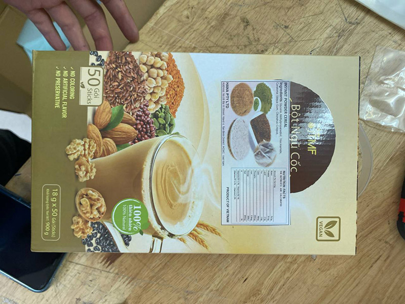 Các loại ngũ cốc nhận gửi