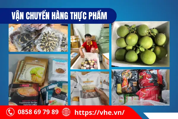 vận chuyển hàng thực phẩm