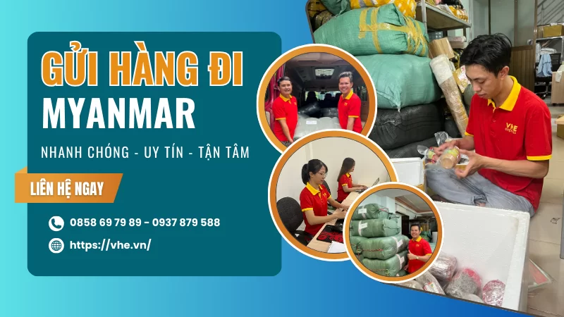 Gửi hàng đi Myanmar