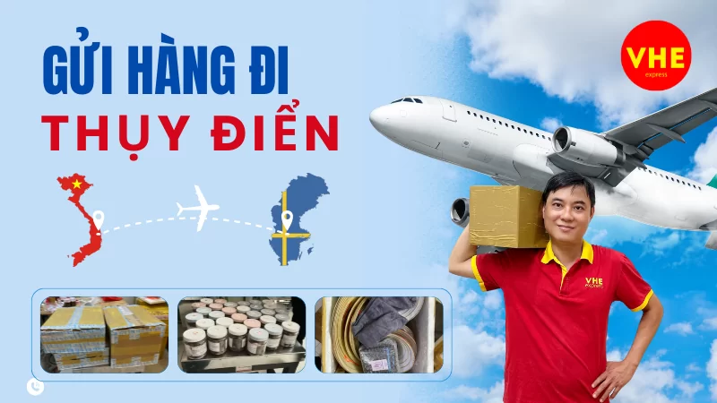 Gửi hàng đi Thụy Điển