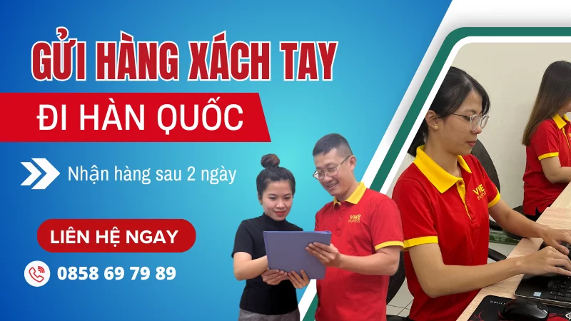 Gửi hàng xách tay đi Hàn Quốc