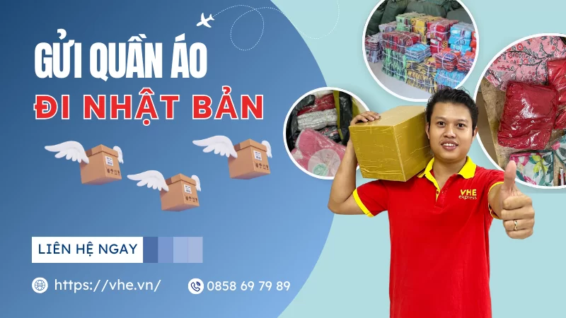 Gửi quần áo đi Nhật Bản