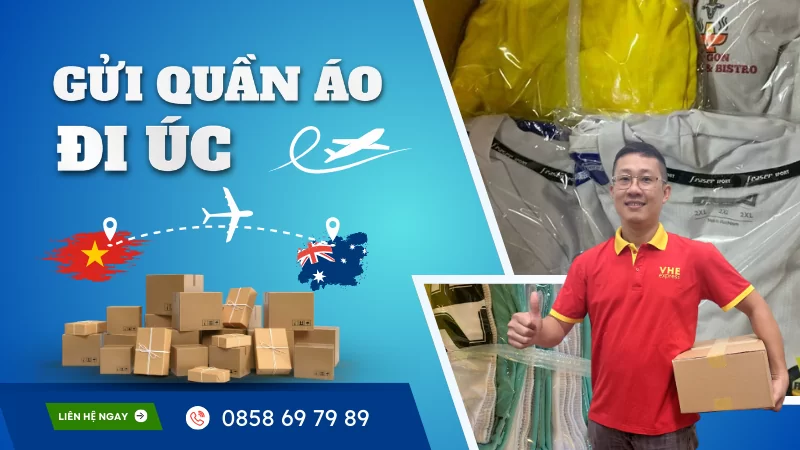 gửi quần áo đi Úc