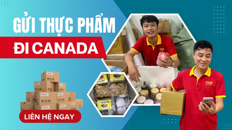 Gửi thực phẩm đi Canada