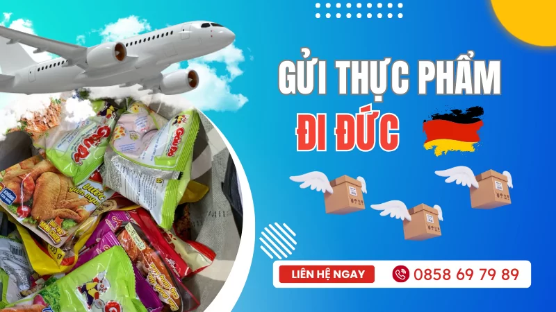 Gửi thực phẩm đi Đức