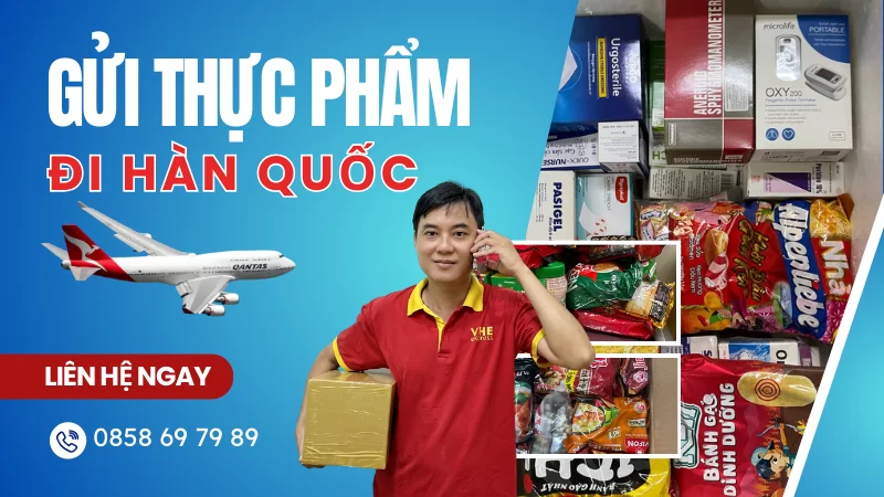 Gửi thực phẩm đi Hàn Quốc