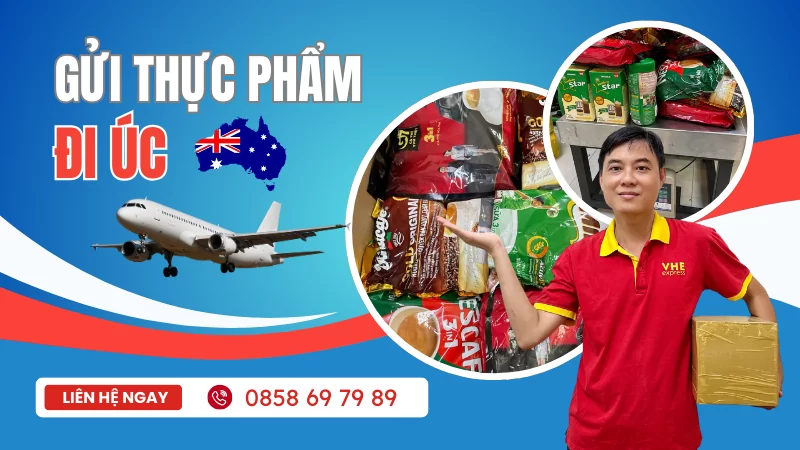 Gửi thực phẩm đi Úc