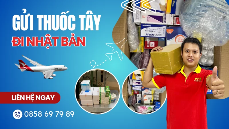 Gửi thuốc tây đi Nhật Bản