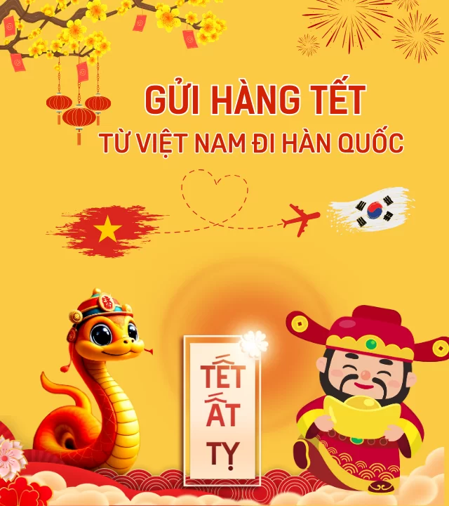 gửi hàng Tết đi Hàn